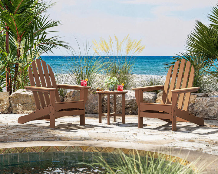 Polywood PWS417-1 Classic Adirondack 3-Piece Set