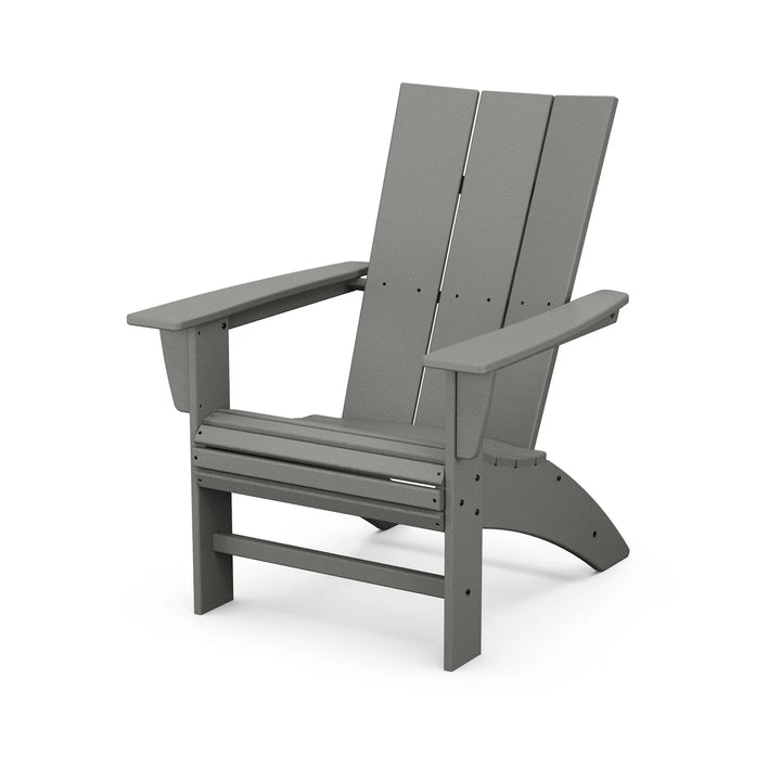 Polywood PWS420-1 Modern 3-Piece Curveback Adirondack Set