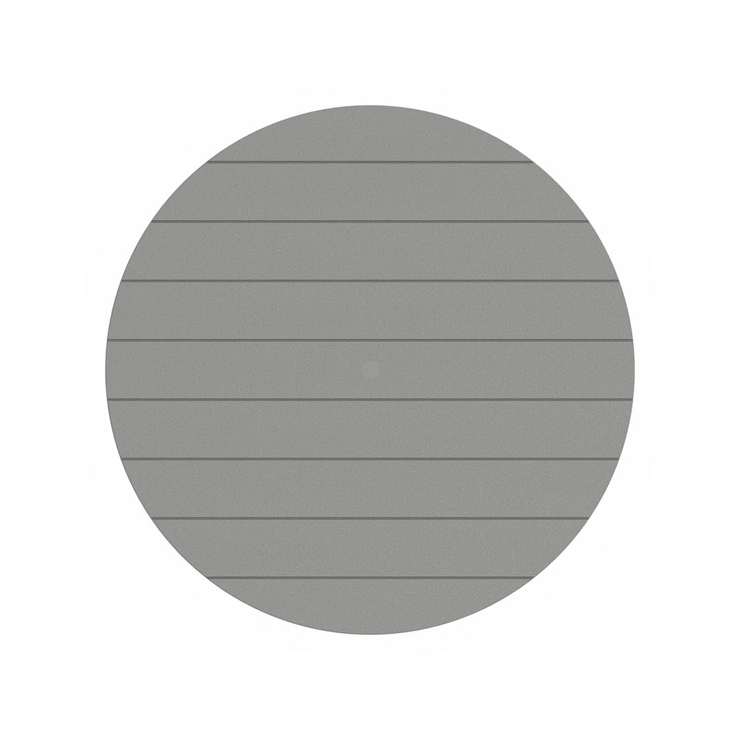 Polywood PWS517-1 Lakeside 5-Piece Round Farmhouse Side Chair Dining Set