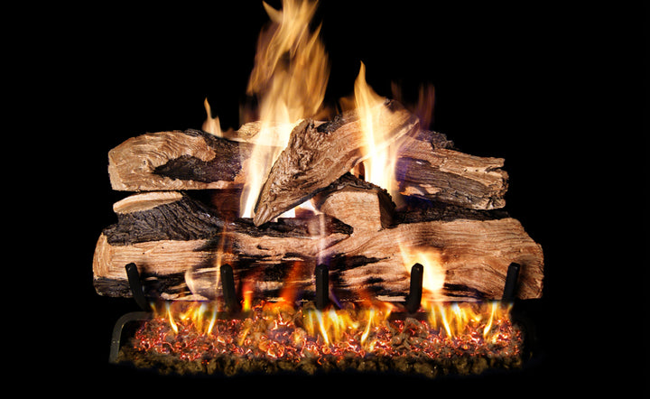 Realfyre- Split Oak Designer Plus Vented Logs Set With Burner