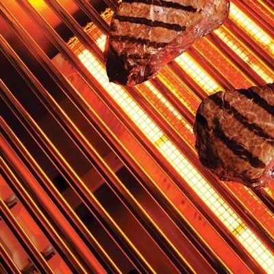 36" SEDONA BUILT-IN GRILL ,1 PROSEAR INFRARED BURNER AND 2 STAINLESS STEEL BURNERS (L601PS)