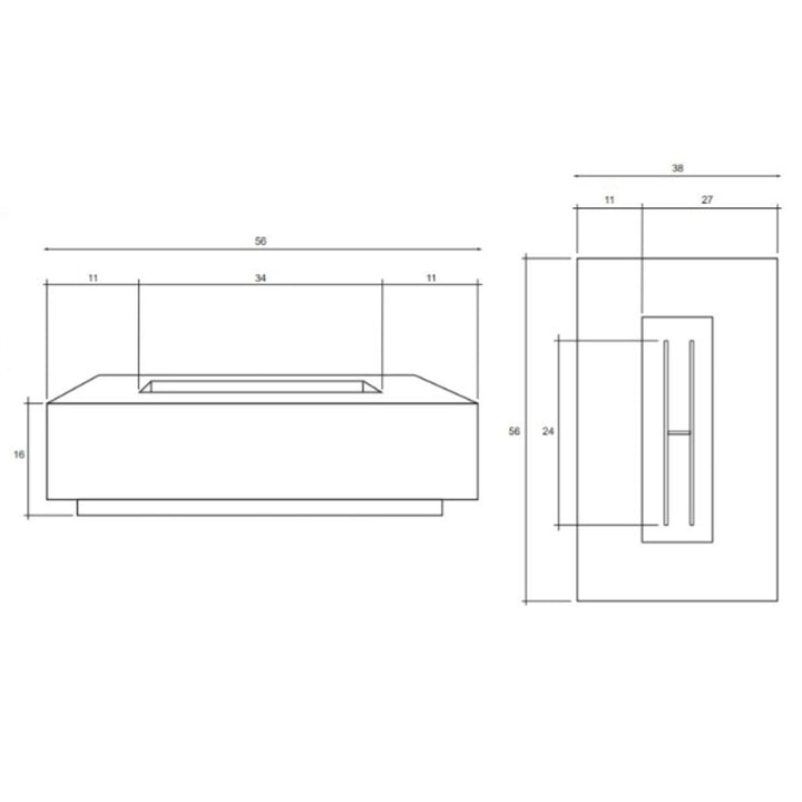 PRISM HARDSCAPES- Tavola 1 Fire Table