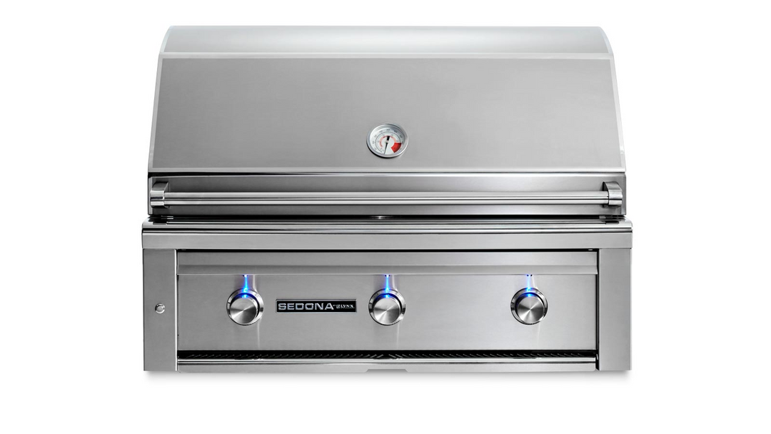36" SEDONA BUILT-IN GRILL WITH 3 STAINLESS STEEL BURNERS (L600)