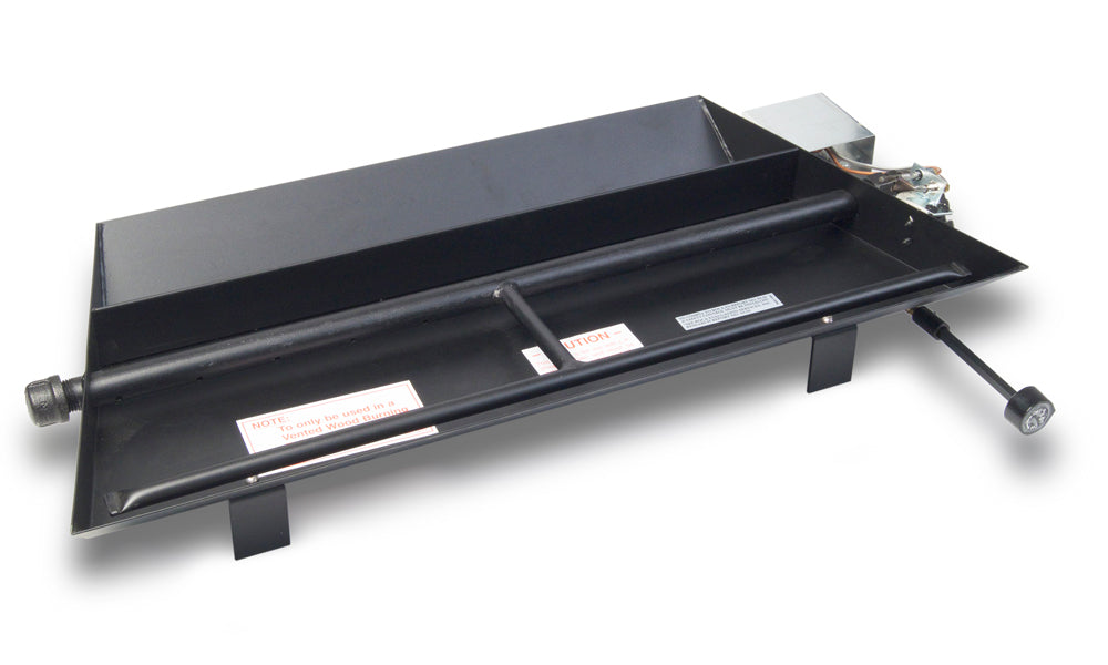 Real Fyre Shoreline Driftwood Gas Log Set Vented P45 Burner