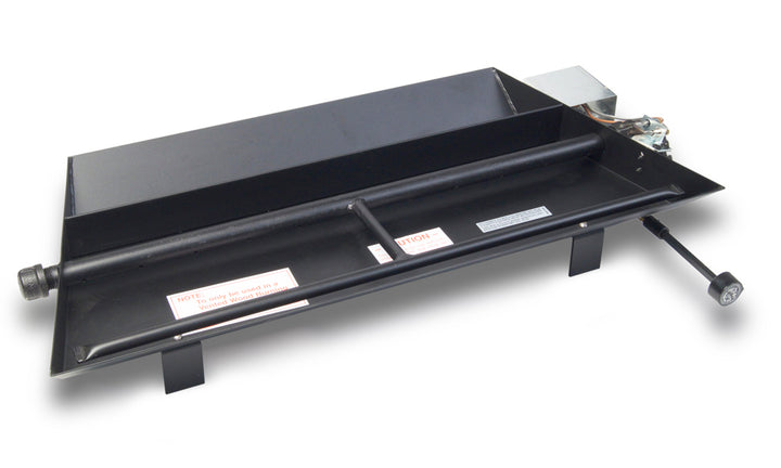 Real Fyre Shoreline Driftwood Gas Log Set Vented P45 Burner