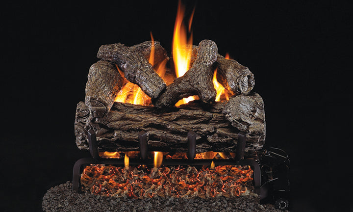 Real Fyre Golden Oak Gas Log Set Vented With Burner