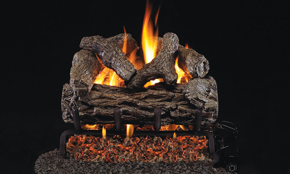 Real Fyre Golden Oak Gas Log Set Vented With Burner