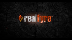 Real Fyre Charred Cinder Oak Gas Log Set Vented