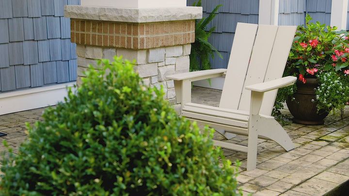 Polywood AD620- Modern Curveback Adirondack Chair