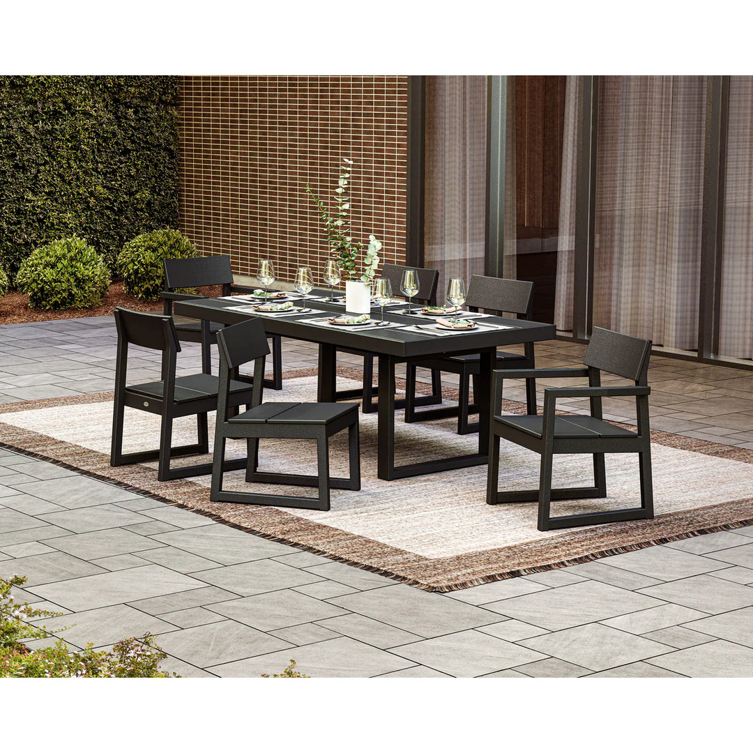 Polywood PWS552-1 EDGE 7-Piece Dining Set