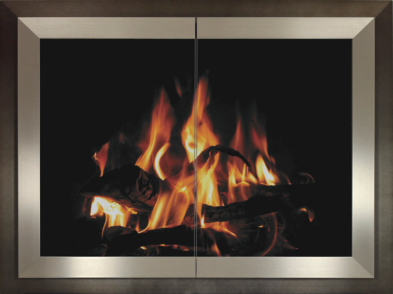 STOLL CUSTOM FIREPLACE DOORS- NOLITA & TRIBECA – Backyard Expressions